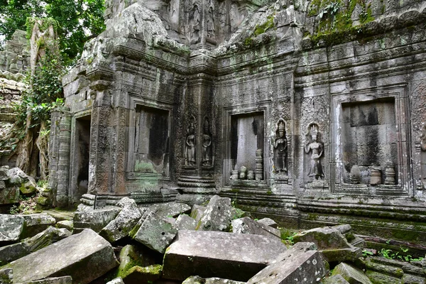 Siem Reap Reino Camboya Agosto 2018 Templo Prohm —  Fotos de Stock