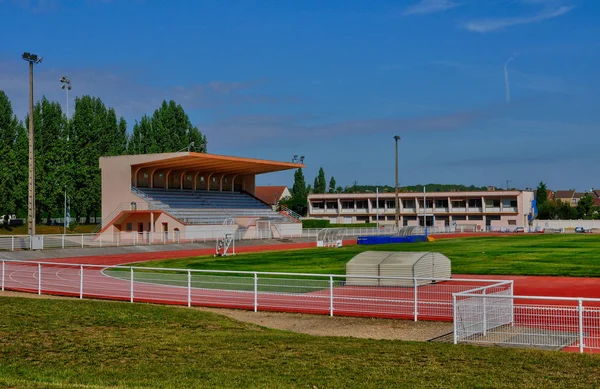 Les Mureaux Francia Septiembre 2017 Estadio — Foto de Stock