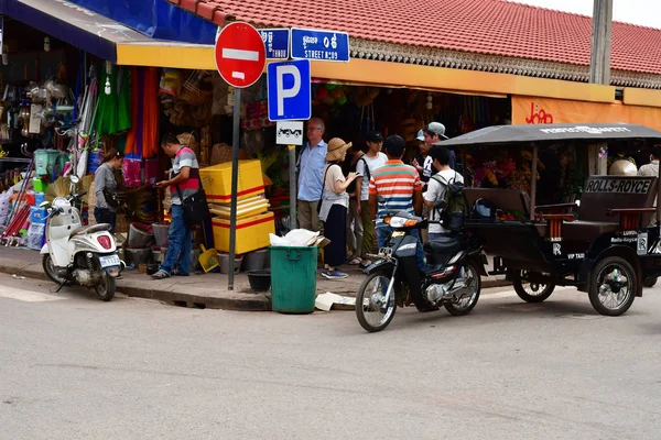 Siem Biçmek Kamboçya Ağustos 2018 Pitoresk Şehir — Stok fotoğraf