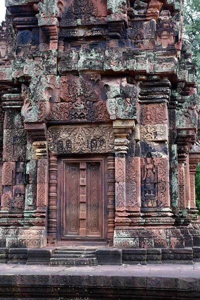 Siem Reap Kambodja Augusti 2018 Templet Banteay Srei — Stockfoto