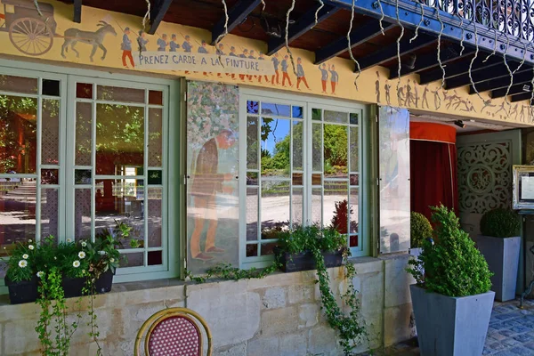 Chatou France May 2017 Restaurant Maison Fournaise Auguste Renoir Painted — Stock Fotó