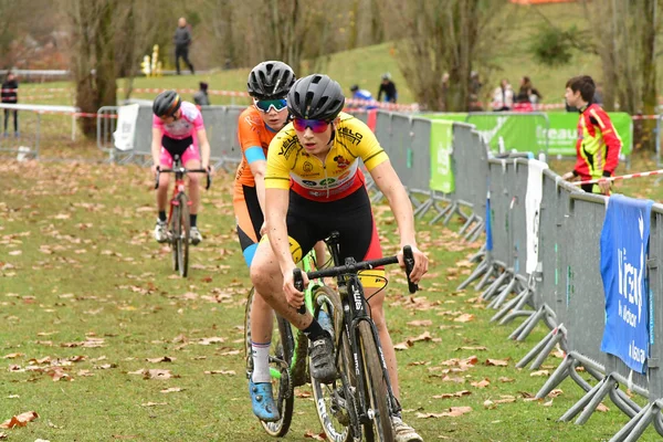 Verneuil Sur Seine Francia Diciembre 2018 Cyclo Cross Copa Isla — Foto de Stock