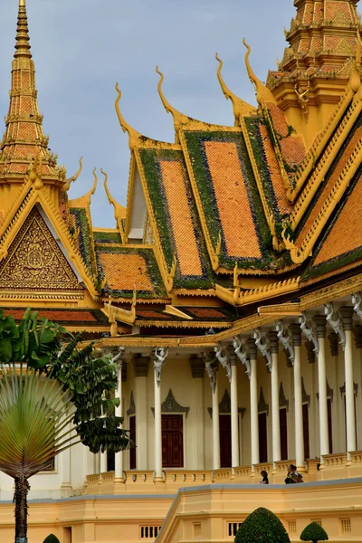 Phnom Penh Koninkrijk Van Kambodja Augustus 2018 Zaal Van Troon — Stockfoto