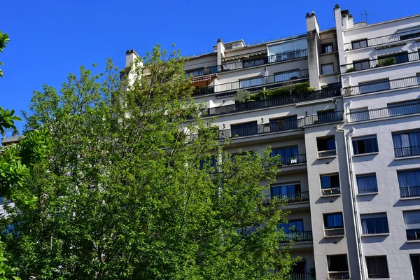 París Francia Mayo 2017 Edificios Cerca Del Museo Branly Quai — Foto de Stock