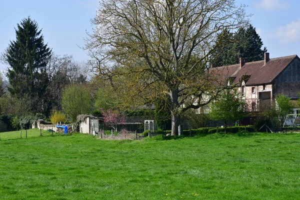 Guerny Francia Aprile 2017 Pittoresco Villaggio Primavera — Foto Stock