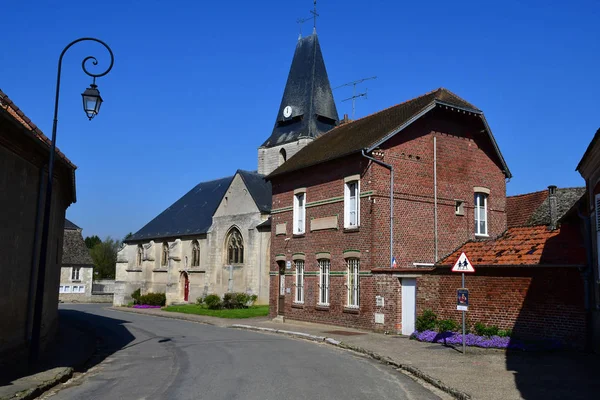 Boury Vexin France Avril 2017 Village Pittoresque Printemps — Photo