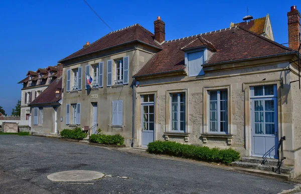 Vaudancourt France April 2017 City Hall — Stock Photo, Image