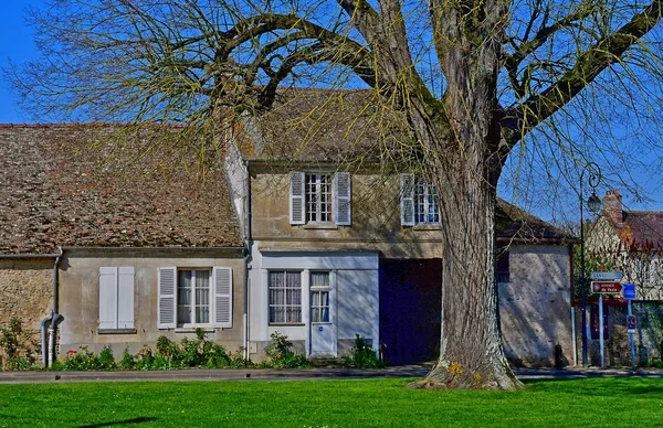 Boury Vexin Francia Aprile 2017 Pittoresco Villaggio Primavera — Foto Stock