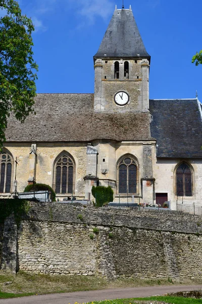 Berthenonville Francie Duben 2017 Kostel Saint Ouen — Stock fotografie