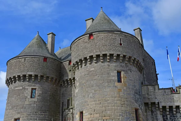 Guerande France Апреля 2017 Средневековый Город Весной — стоковое фото