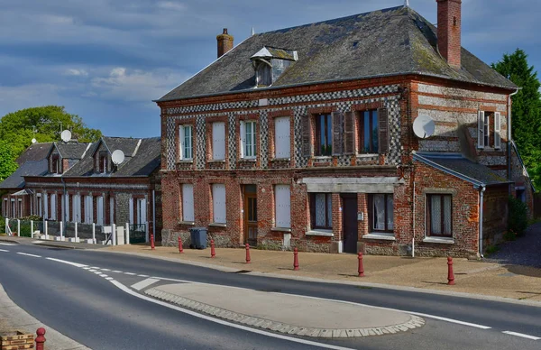 Ecrainville France Mai 2017 Das Malerische Dorf Frühling — Stockfoto