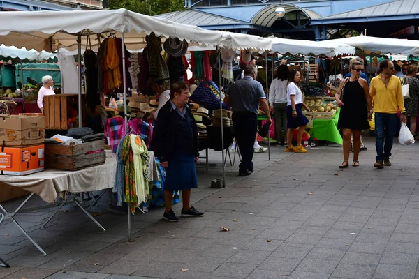 Rouen France Septembre 2018 Marché Place Saint Marc — Photo