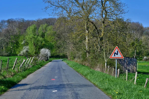 Montjavoult France April 2017 Das Malerische Dorf Frühling — Stockfoto