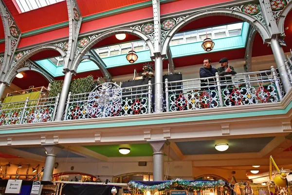 Londres, Inglaterra - 23 de dezembro de 2017: Mercado de Camden — Fotografia de Stock