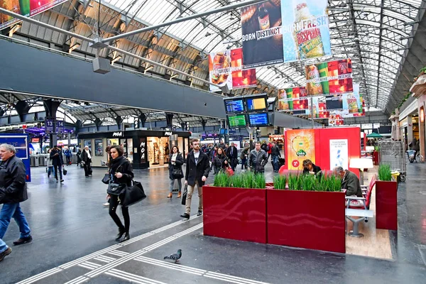 Paris; frankreich - 3. märz 2017: paris est station — Stockfoto