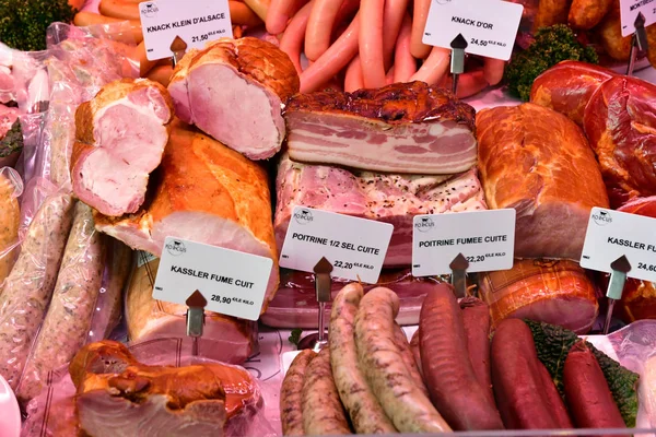 ストラスブール;フランス - 2017 年 3 月 3 日: 豚肉 — ストック写真
