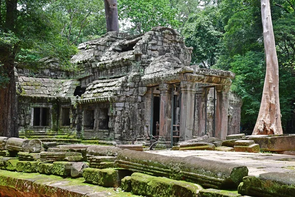 Siem Reap; Reino de Camboya - 24 de agosto de 2018: Ta Prohm templ — Foto de Stock