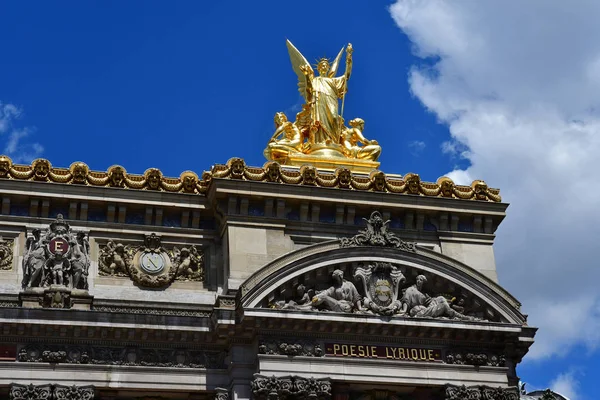 Parigi; Francia - 4 agosto 2018: Opera de Paris — Foto Stock