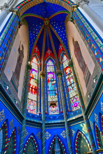 Sainte Adresse; Fransa - 10 Mayıs 2017: Notre Dame des Flots arkadaşı — Stok fotoğraf