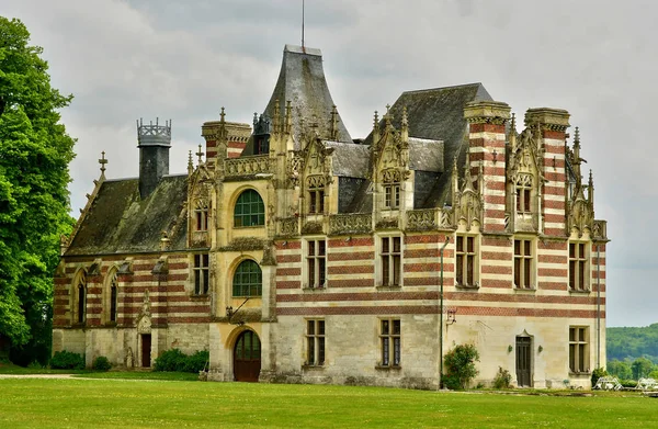 Saint maurice d etelan ; France - may 11 2017 : picturesque vill — Stock Photo, Image