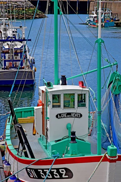 La Turballe, France - april 14 2017 : fishing port — Stock Photo, Image