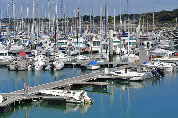 Piriac sur Mer, Frankrijk - april 14 2017: het schilderachtige dorpje — Stockfoto