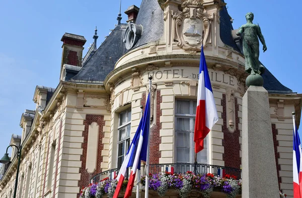 Trouville, Frankrijk - augustus 18 2016: pittoreske stad in su — Stockfoto