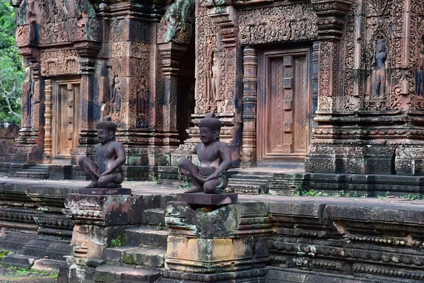 Siem Reap ; Royaume du Cambodge - 24 août 2018 : Banteay Srei t — Photo