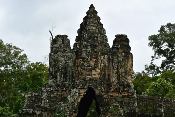 Siem Reap ; Royaume du Cambodge - 24 août 2018 : Angkor Thom te — Photo