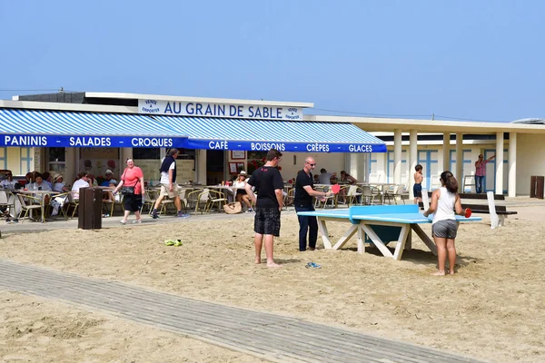 Trouville, Francia - 18 de agosto de 2016: pintoresca ciudad en verano —  Fotos de Stock