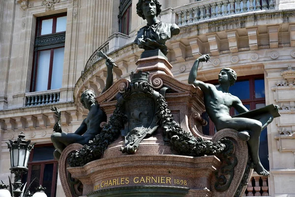 Paris; Fransa - Ağustos 4 2018: Opera de Paris — Stok fotoğraf