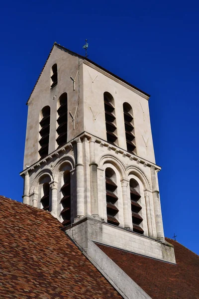 WY dit Joli Village, Francie - 16. března 2017: centrum obce — Stock fotografie