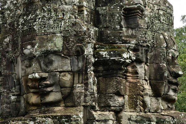 Siem oogst; Koninkrijk van Kambodja - augustus 24 2018: Angkor-Bayon t — Stockfoto