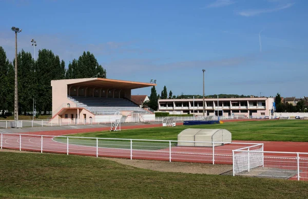 Les Mureaux; Francia - 16 de septiembre de 2017: estadio —  Fotos de Stock