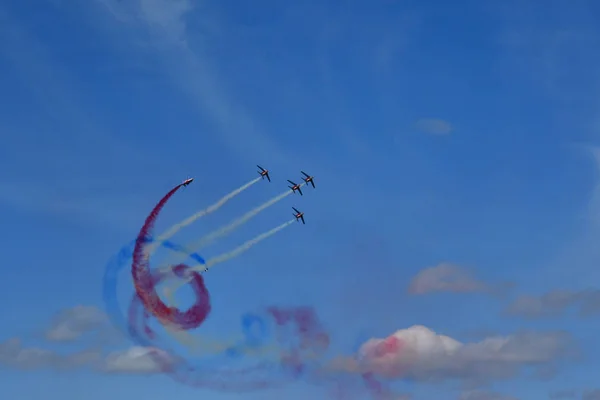 Verneuil sur Seine; Γαλλία - 8 Σεπτεμβρίου 2018: Patrouille de Fr — Φωτογραφία Αρχείου