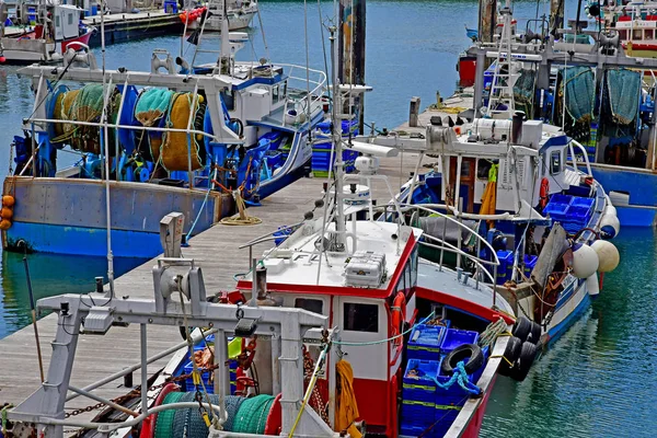 La Turballe, Francie - duben 14 2017: rybářský přístav — Stock fotografie