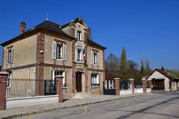 Ambleville, Frankrike - mars 16 2017: byns centrum — Stockfoto