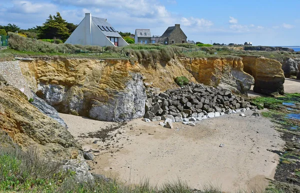 Piriac sur Mer, Frankrijk - april 14 2017: het schilderachtige dorpje — Stockfoto