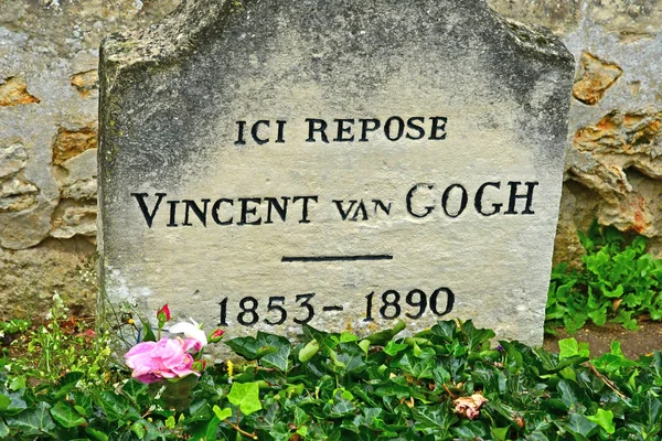 Auvers sur Oise; Francja - wrzesień 30 2018: Vincent Van Gogh t — Zdjęcie stockowe