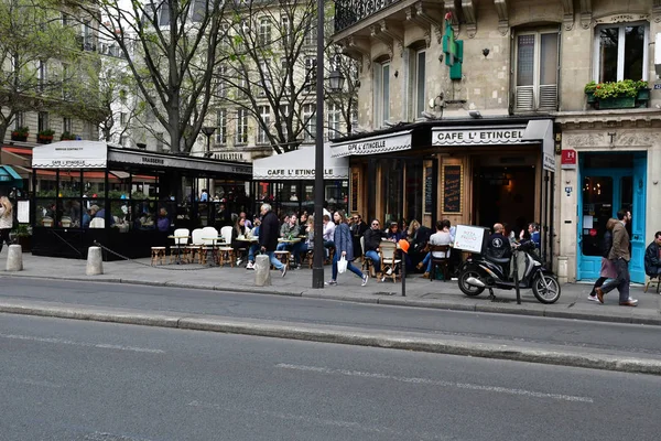 Paris ; France - 2 avril 2017 : Rivoli street — Photo