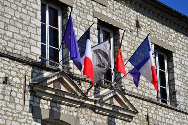 Giverny, França - 25 de março de 2017: Câmara Municipal — Fotografia de Stock