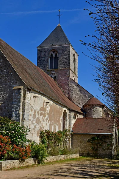 Limetz Villez ; France - 27 mai 2018 : le village pittoresque — Photo