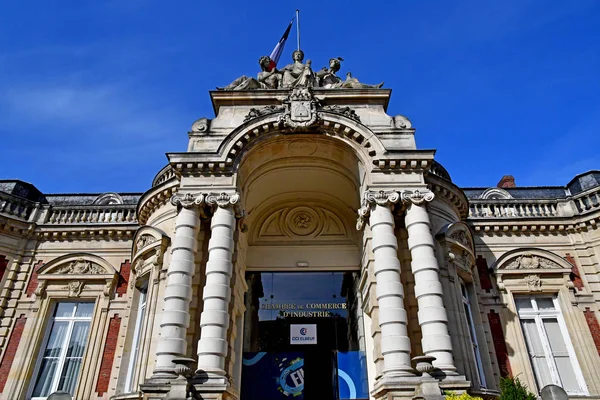 Elbeuf, France - march 30 2017 : commerce chamber — Stock Photo, Image