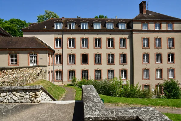 Rambouillet; França - 6 de maio de 2018: dobra nacional de ovinos — Fotografia de Stock