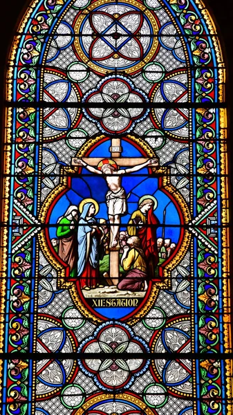 Elbeuf, França - 30 de março de 2017: Igreja de Notre Dame — Fotografia de Stock