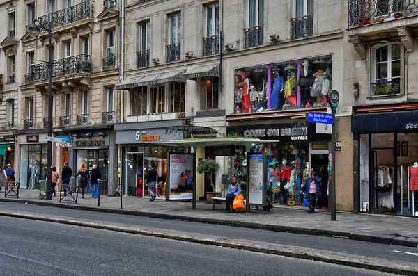 Paris ; France - 2 avril 2017 : Rivoli street — Photo