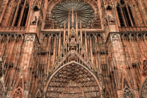 Strasbourg; France - march 3 2017 : picturesque city center in w — Stock Photo, Image