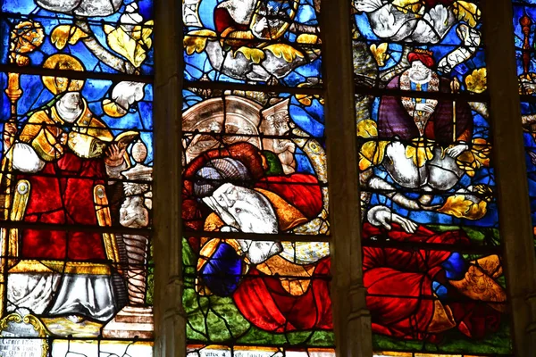 Pont de l Arche; França - 30 de março de 2017: a igreja — Fotografia de Stock