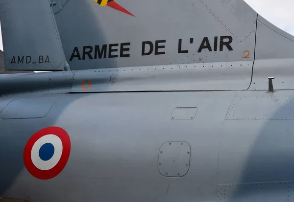Les Mureaux; Francie - květen 8 2018: Mirage 2000 — Stock fotografie