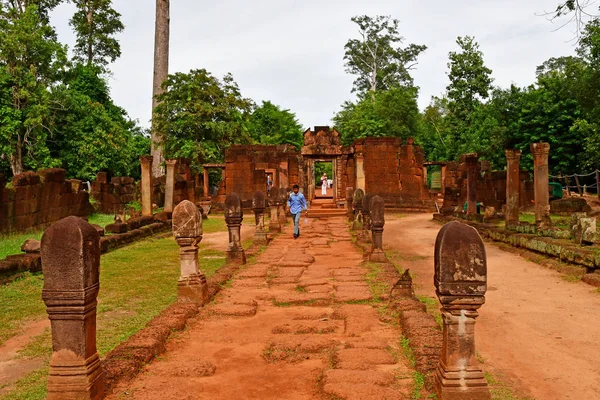 Siem Reap; Reino de Camboya 24 de agosto de 2018: Banteay Srei t —  Fotos de Stock